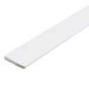 Ver imagem 1 de Kit com 20 Barras Rodapé Liso 10cmx1,5cmx220cmMDF Revestido 44m