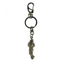 Ver imagem 1 de Chaveiro Seu Zé Pelintra Malandro Umbandacandomblé-selecione:zé Branco 14cm Metal Niquel