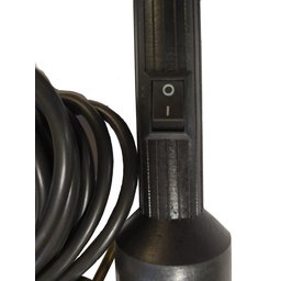 Pendente Luz C/ Lig/desliga Fio Pp 8mt Gaiola Arame Média - 4