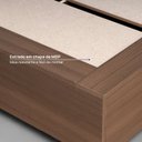 Ver imagem 7 de Cama Queen/casal com Cabeceira Ripada e Mesas de Cabeceira Seringal c/ Led Cabecasa Madeiraoriginals