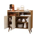 Ver imagem 3 de Balcão Aparador Cantinho do Café Wind 3 Portas Nature / Off White