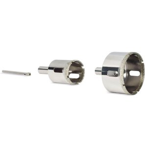 Serra Copo Diamantada para Vidro e Cerâmica - Bitola (mm) 22,0 - Ref. 406,0010 - Rocast