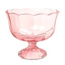 Ver imagem 1 de Cj.6 Taças Sobremesa em Vidro Peach Rosa 410ml Hauskraft