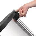 Ver imagem 5 de Lixeira Redonda com Pedal 20l Tramontina New Aço Inox Polido para Banheiro Cozinha Escritório