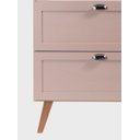 Ver imagem 7 de Gabinete para Banheiro e Espelho com LED 80cm Retro MDF Rosa Milano - On Móveis