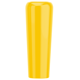 Vaso Decorativo Fibra de Vidro Florida P 65cm Amarelo - 1