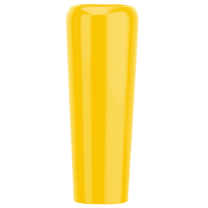 Vaso Decorativo Fibra de Vidro Florida P 65cm Amarelo