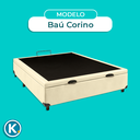 Ver imagem 5 de Cama Box Bau Viuvo Blindado Nature Begetiza 128x188