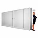 Ver imagem 4 de Closet Casal Duplo Dubai 6 Portas 6 Gavetas