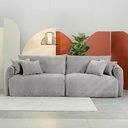Ver imagem 2 de Sofá 2 Lugares 260cm Comfy CabeCasa MadeiraOriginals Cinza Mescla