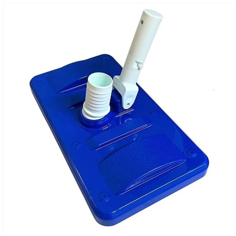 Aspirador para Limpeza de Piscinas em Fibra, Vinil e Alvenaria com 8 Rodas de Esferas - Brustec
