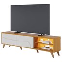 Ver imagem 6 de Rack para TV Dante Naturale-Off C05 75 pol 217cm MDF-MDP com Pé Madeira Marrom Mpozenato