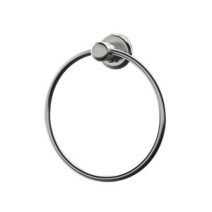 Kit 2 Porta Toalhas Banheiro Argola Inox Turim Civitt