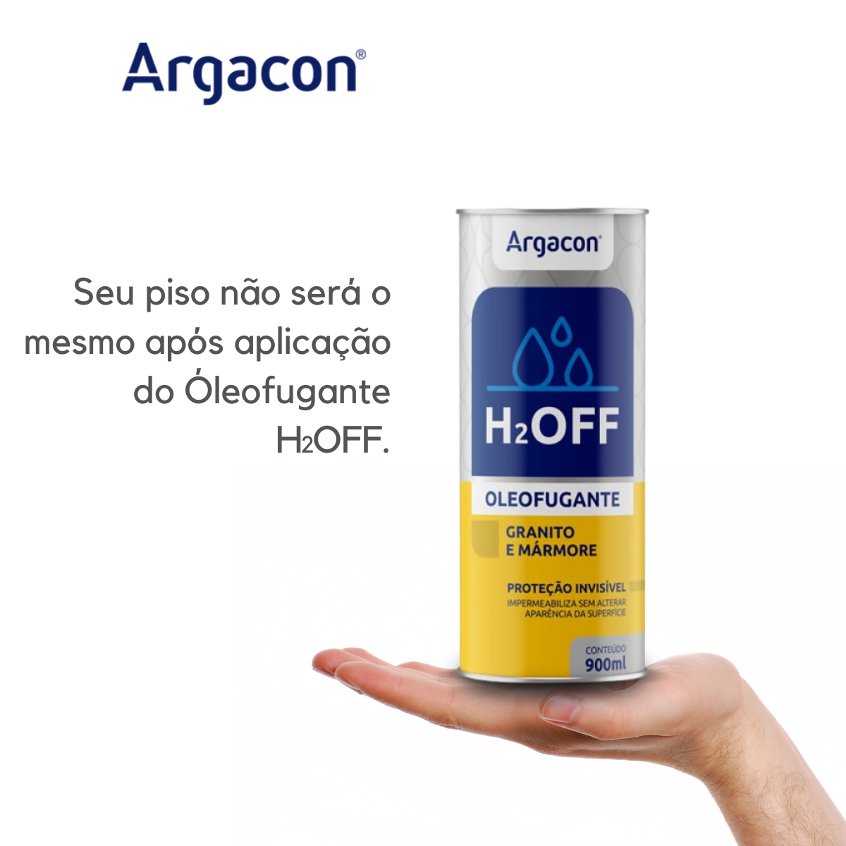 Impermeabilizante Óleofugante H2OFF Argacon Mármore Piso - 5