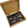 Kit Acessórios para Vinho 5 Peças com Caixa de Madeira Gift - 2