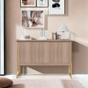 Ver imagem 3 de Conjunto Buffets Vale Montana Dourado 2 MDP Perfex 15mm Estrutura Aço Cor Dourado Casah