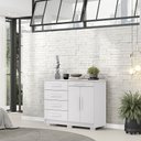 Ver imagem 1 de Cômoda Sapateira Sirius Branco Vila Rica