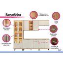 Ver imagem 5 de Kit Cozinha 5 Peças 9 Portas Bless CZ663 Off Linea
