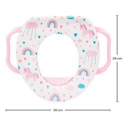 Buba Unicórnio Redutor de Assento Infantil, Rosa/azul - 2