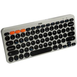Teclado sem Fio Retro Plus Cinza Oex Tc510 - 2