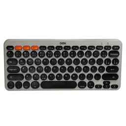 Teclado sem Fio Retro Plus Cinza Oex Tc510 - 4