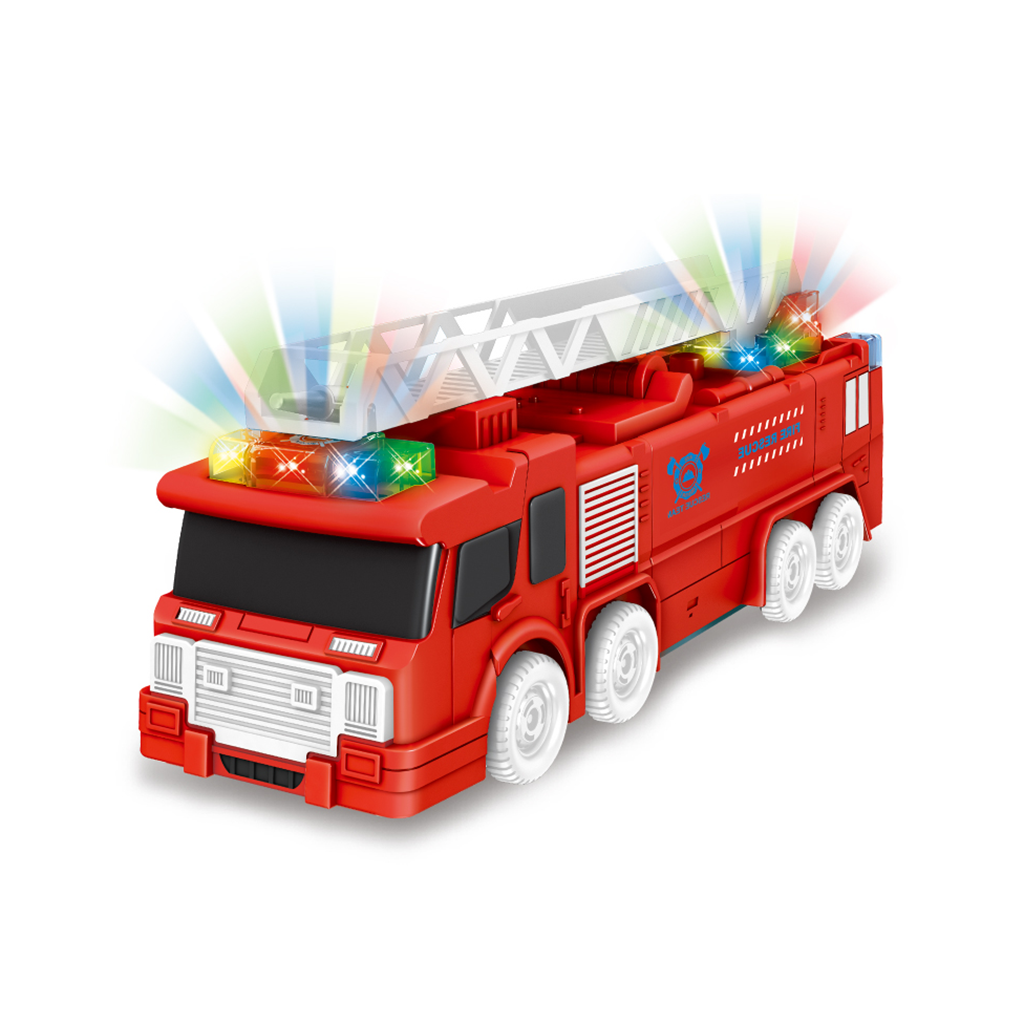 Caminhão Bombeiro 4 em 1 City Machine Vermelho – Multikids