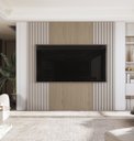 Ver imagem 1 de Painel Sierra 1.8 para TV até 75 Polegadas com Ripado Real