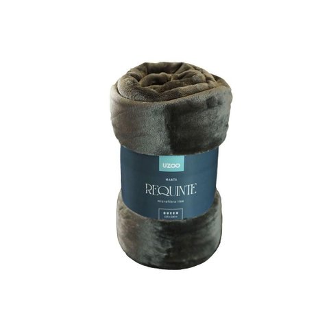 Manta Microfibra Flannel Requinte Queen 220x240cm - Uzoo Manta Microfibra Flannel Requinte Queen