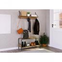 Ver imagem 3 de Conjunto Hall De Entrada Banco E Prateleira 27896 Linha Tube