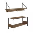 Ver imagem 6 de Conjunto Hall De Entrada Banco E Prateleira 27896 Linha Tube