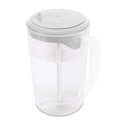 Ver imagem 2 de Kit Refresco - Jarra com Mexedor, Forma e Espremedor Branco