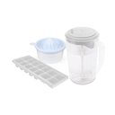 Ver imagem 1 de Kit Refresco - Jarra com Mexedor, Forma e Espremedor Branco