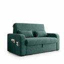 Ver imagem 3 de Sofá Cama 2 Lugares Compacto com Baú 140 Larg Lady Day Matrix