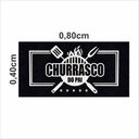 Ver imagem 2 de Capacho Tapete Tema Churrasco para Churrasqueira 80x40cm.