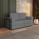 Ver imagem 1 de Sofá Cama À Vácuo 2 Lugares Linha Modular Flip Magic Yescasa