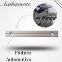 Ver imagem 3 de Kit 10 Puxador Porta Gavet Móveis Cozinha Drop Alumínio 50mm - Prata