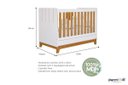 Ver mais imagens de Quarto de Bebê 100¨% MDF Biscoito 4 Portas Branco Nature Permobili Baby