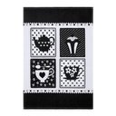 Ver imagem 1 de Pano de Copa Kazzavip Cooking Black 100% Algodão 50CMX65CM 01 Peça Branco Estampado Buettner