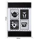 Ver imagem 3 de Pano de Copa Kazzavip Cooking Black 100% Algodão 50CMX65CM 01 Peça Branco Estampado Buettner
