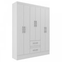 Ver imagem 1 de Guarda-Roupa Casal Magistral 6 Portas 2 Gavetas Cor Branco