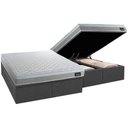 Ver imagem 2 de Cama Box Baú Crc Queen +Colchão Ortopédico Magnum Hellen 158