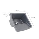 Ver imagem 3 de Tanque Simples para Lavar Roupas 22 Litros