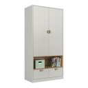 Ver imagem 6 de Guarda Roupas Infantil Juvenil com Nicho 2 Portas e 2 Gavetas Arenas Lille GL1080