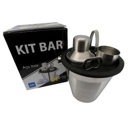 Kit Bar Inox Com 5 Peças - 3