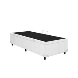 Baú Solteiro 88x188 Blindado Linhão Branco - 2