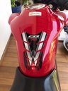 Ver imagem 3 de Protetor de Tanque Adesivo Moto Honda Cb Twister 250 Vermelho