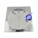 Ver imagem 4 de Tampa Ralo Grelha Quadrado 15x15cm Inox Função Abre/fecha Cor:cromado Del Metais