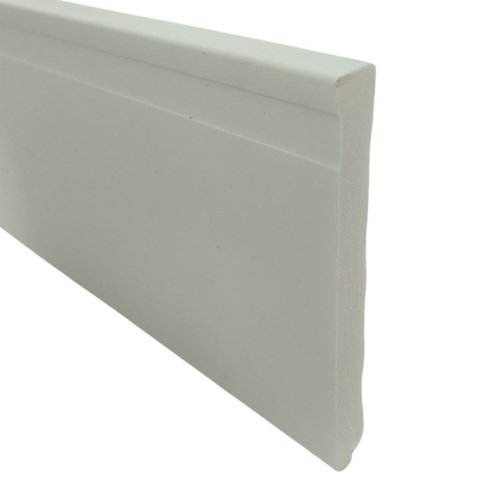 Rodapé 15cm Poliestireno Frisado 51015 Arquitech - 2,4 Metros