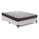 Ver imagem 1 de Cama Box com Colchão Casal ISO 150 D45 Espuma Branco Ortobom