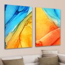 Ver imagem 1 de Quadros Decorativos Sala Escritório Modernos em Tecido Canvas